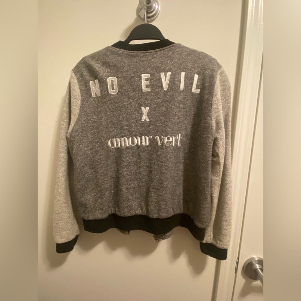 Amour Vert cloth bomber jacket in women's size small